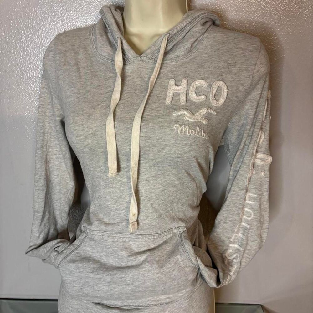 Vintage Y2K Hollister Co. “HCO Malibu” Hoodie Large